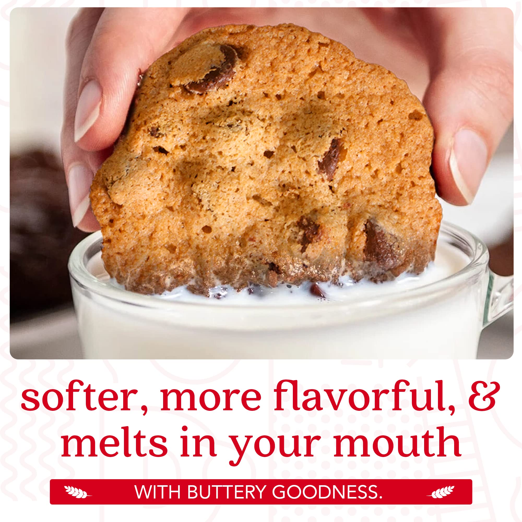 David’s Cookies Assorted Cookies Bucket with Thin Crispy Cookies and Butter Pecan Meltaways Treats - Freshly Baked and Gourmet Cookies Gift Basket
