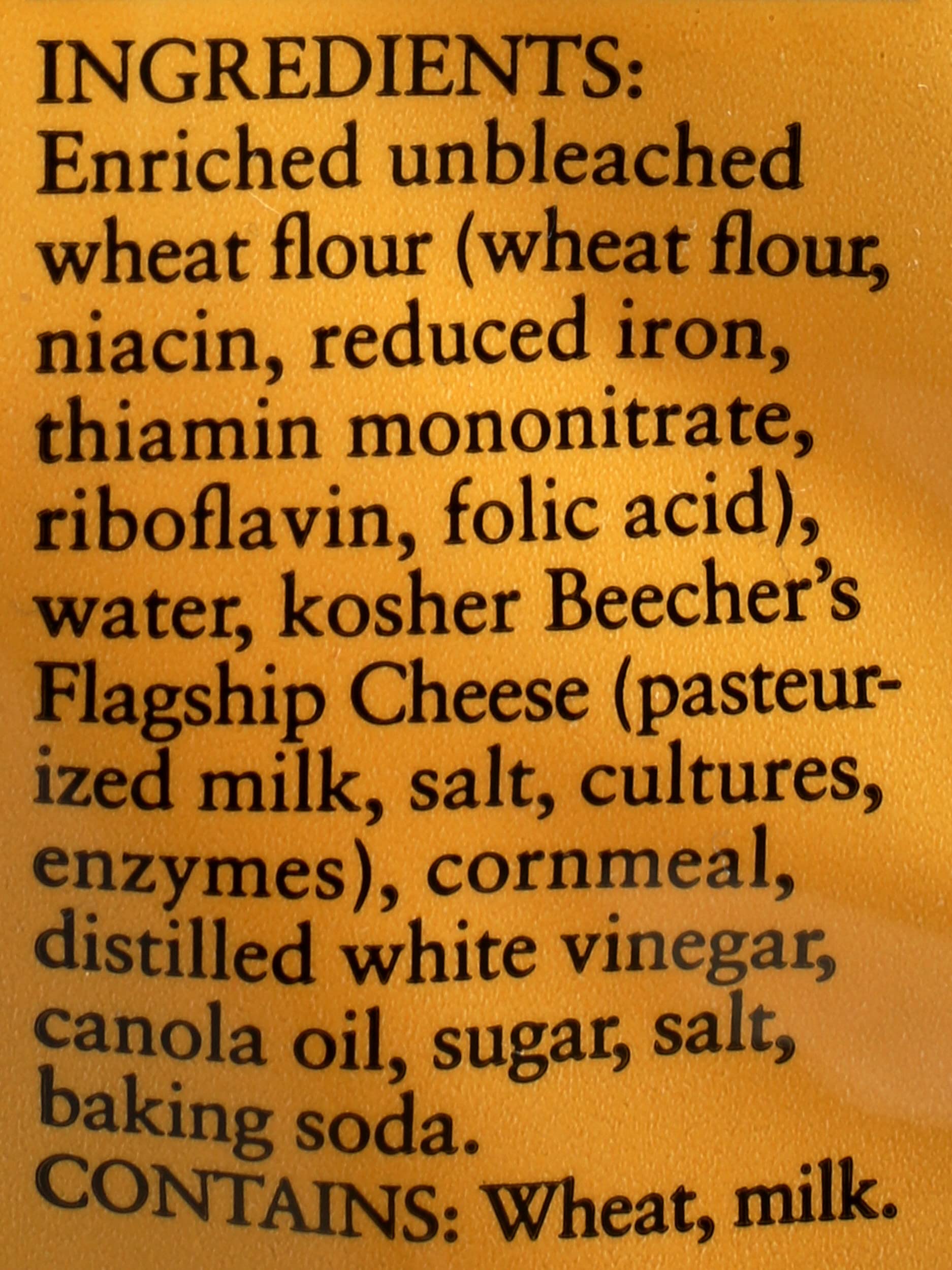 Beecher's Flagship Cheese Crackers, 5 oz