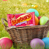STARBURST Red Fruit-Flavored Jelly Beans Easter Candy, Jellybeans for Easter Basket Stuffers, Eggs, 14oz, 12/CS