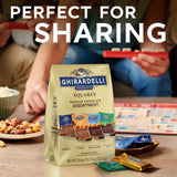 GHIRARDELLI Premium Assorted Chocolate SQUARES, 12.5 oz Bag, Chocolate Candy Variety Pack with Individually Wrapped Candy