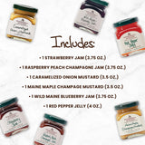 Stonewall Kitchen, Classic Sampler Collection, 6-Piece Jam and Condiment Gift Box
