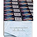WashEZE 3 in 1 Laundry Detergent Sheets, Scented 120 Count Power Sheets include All of Your Laundry Needs With The Powerful Cleaning Ability, Softner