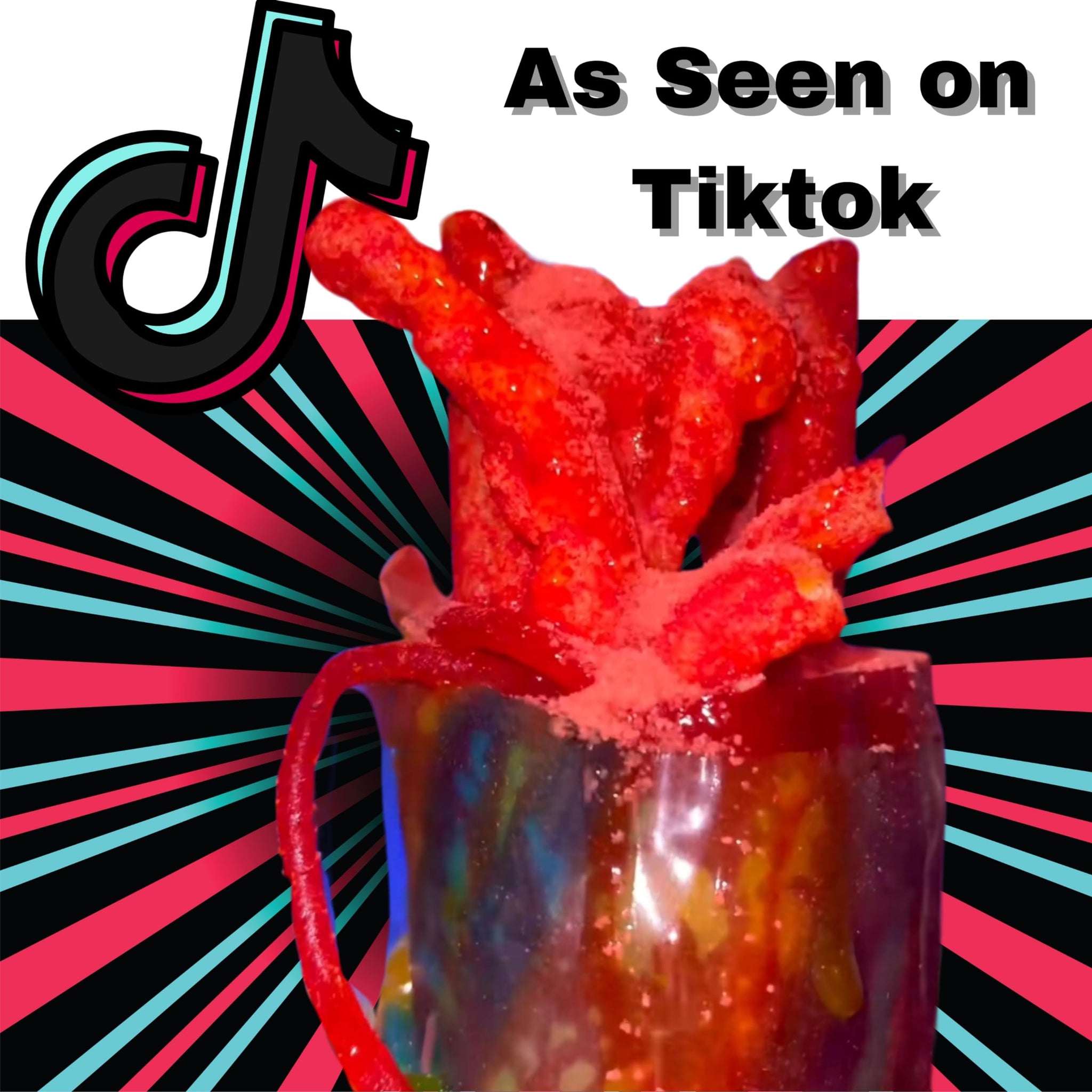 Tiktok Chamoy Pickle Kit With Fruit-Roll-up & Chips, Includes Lucas Gusano, Skwinkles Salsagheti & More - Snack Gift Box by Ma Lit Candy (Big Tex