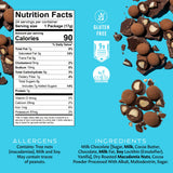 Mauna Loa Milk Chocolate Covered Macadamia Nuts, 24 Pack of 0.6 oz Mini Pouches, Gluten Free, Sweet Hawaiian Snack