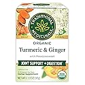 Traditional Medicinals Tea Turmeric Meadowsweet & ginger,16 count.