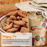 NY Spice Shop Honey Roasted Sesame Chips - 1 Pound Honey Roasted Sesame Delicious Snack Sticks For Midday - Gourmet Sweet Crispy Snack Mix - Crunchy