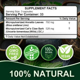 Hanan Prostate Supplements for Men 100 Capsules - Prostasan Blended with Annatto, Humanpinta, Cat's Claw, Horsetail and Soldier's Herb - Prostate