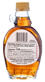 Sweet Mountain - Natural Maple Taste Syrup in Glass Bottle (8.5 FL OZ / 250 ml)