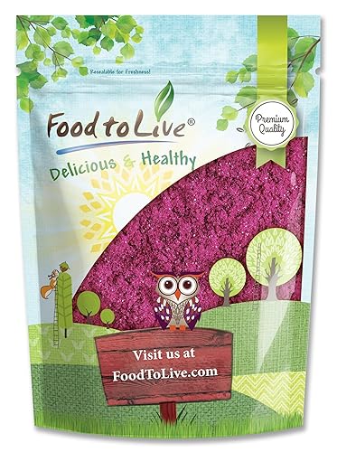 Food to Live Freeze-Dried Dragon Fruit Powder, 1 Pounds - Vegan, Kosher, Bulk, Dehydrated Dragonfruit for Smoothies and Baking