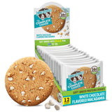 Lenny & Larry's Protein Cookie, [White Chocolate Flavored Macadamia], Chewy Soft Baked, 16g Plant Protein, Vegan, Non-GMO, High Fiber, 4 Ounce Cookie