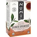 Numi Organic Tea Chinese Breakfast, 18 Count Box Of Tea Bags (Pack Of 6), Yunnan Black Tea