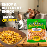Tradiciones Andinas Salted Crunchy Chulpe Corn 4.59 oz - Snack Chulpi Frito y Salado, Salty Fried, Peruvian Products Ready To Eat, Individual Bags