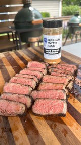 Grillin With Dad Steak Seasoning - Great Tasting Beef Seasonings - Contains Herb, Garlic and Spices - Best Steak Seasoning for Grilling & Smoking