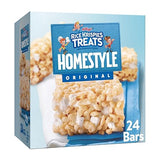 Rice Krispies Treats Homestyle Crispy Marshmallow Squares, Kids Snacks, Snack Bars, Original, 27.9oz Box (24 Bars)