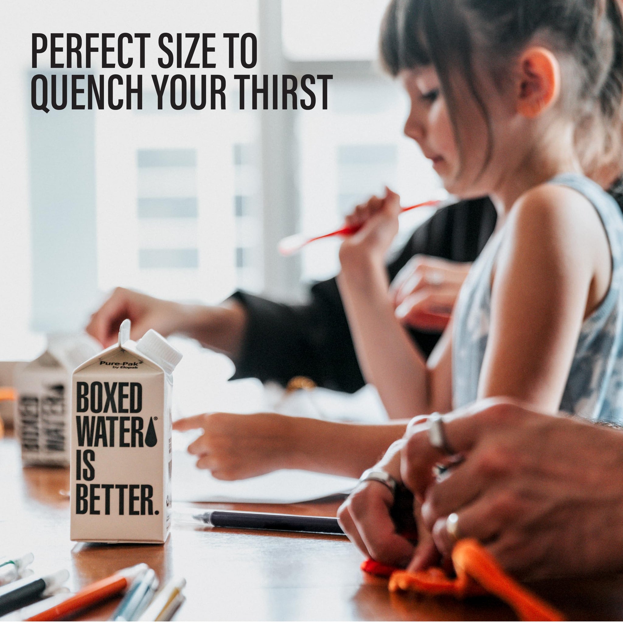 Boxed Water 11.2 oz. (24 Pack) - Better Than Premium Plastic Purified Drinking Water BPA-Free, Refillable Reusable Cartons - Mini