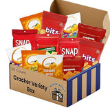 Bulk Crackers Variety Pack - Individually Wrapped Assortment of Crackers Snack Box for Adults and Kids - Shelf-Stable Office, School, Travel Snack