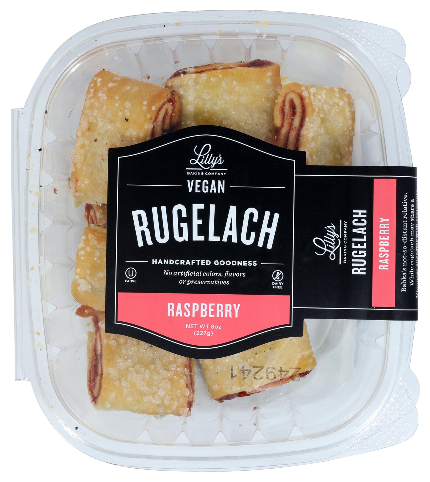 LILLYS HOMESTYLE BAKE SHOP Raspberry Rugelach, 8 OZ