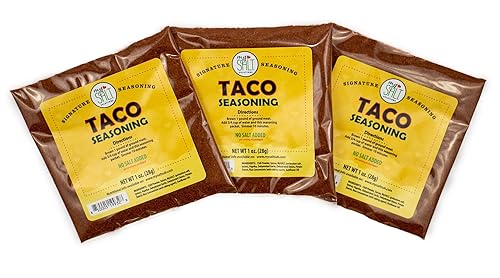 MySALT Taco Seasoning Mix, No Salt Added (3 Pack)