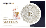 Church Communion Wafers Round 1 3/8", 1000 Count Hosts for Communion Service Unleavened Eucharist Bread