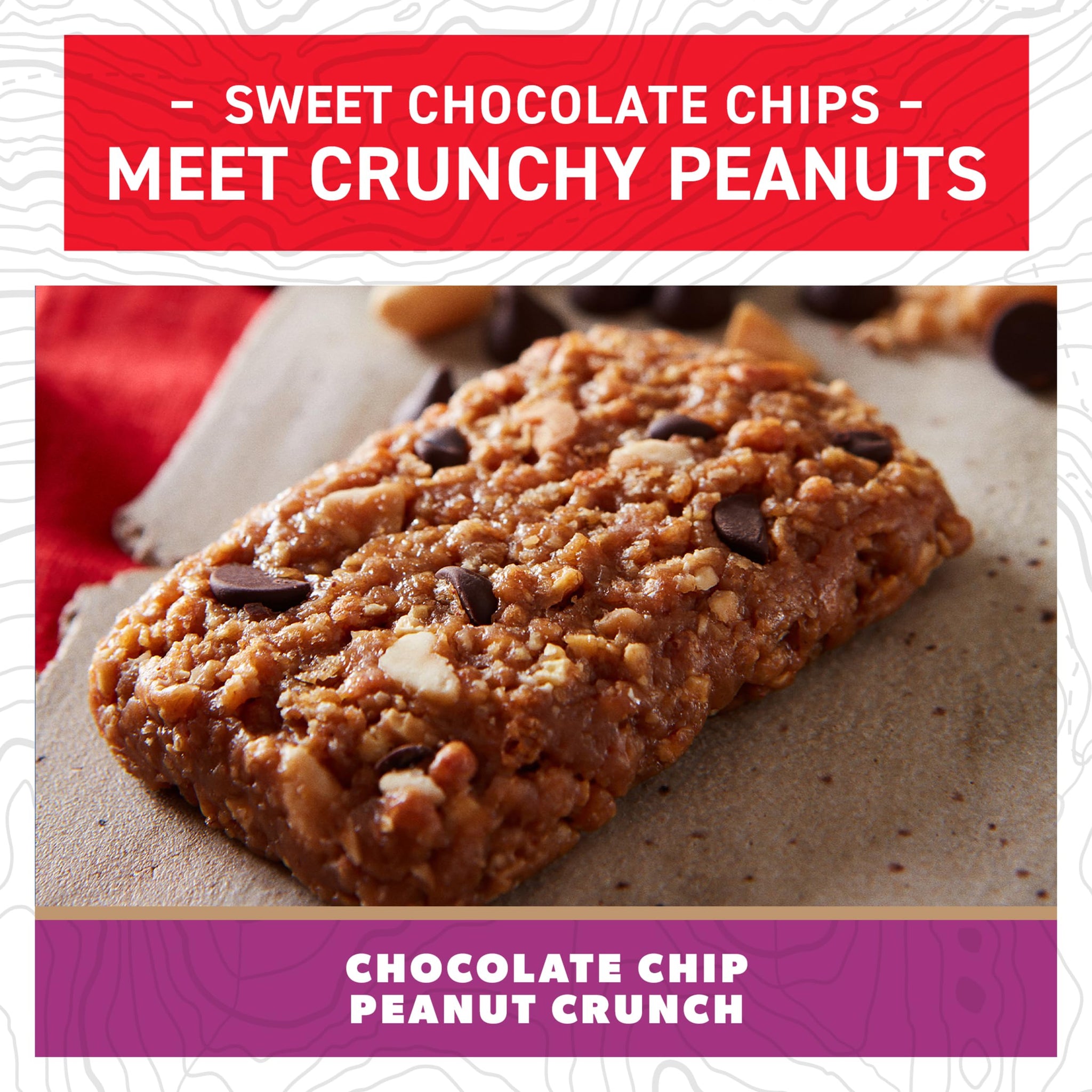 CLIF BAR - Energy Protein Bars - Chocolate Chip Peanut Crunch - Made with Organic Oats - Energy Bars - Non-GMO - (1 Count)