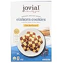 Jovial Organic Einkorn Checkerboard Cookies - Organic Cookies, High Protein, Fair Trade Certified, All Natural Ingredients, Low Carb, Low Sugar, Palm