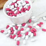 Good & Plenty Licorice Candy, Fat Free, 2 Pound Bulk Bag, Old Fashioned Bulk Nostalgic Candy, Licorice Flavored Candy, Pink & White Candy, Gumball