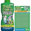 Green Gobbler Liquid Hair Drain Clog Remover | For Toilets, Sinks, Tubs & Fresh Scent Drain Sticks | 12 Pack | Drain Cleaner & Deodorizer