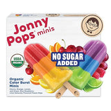 JonnyPops No Sugar Added Organic Color Burst Minis Frozen Pops 10ct