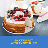 Kinnikinnick Cake Mix Variety Pack - Angel Food Cake, White Cake and Chocolate Cake Mixes- Gluten Free, Allergy Friendly Cake Mixes - 3 Pack, 1 of Each