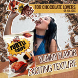 K-Munchies Orion Turtle Chips - 3 Packs of 160-gram Choco Churro Flavor Korean Chips - Sweet, Crispy, Korean Snacks with Hint of Cinnamon
