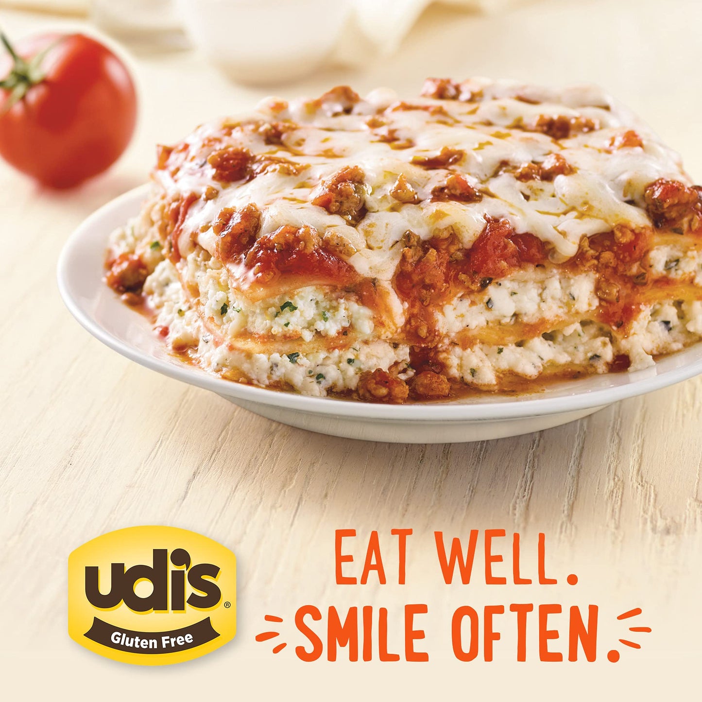 Udi's Gluten Free Italian Sausage Lasagna, Frozen, 8 oz.