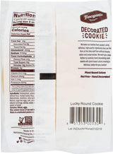 Fancypants Bakery, Cookie Lucky Round Large, 2 Ounce