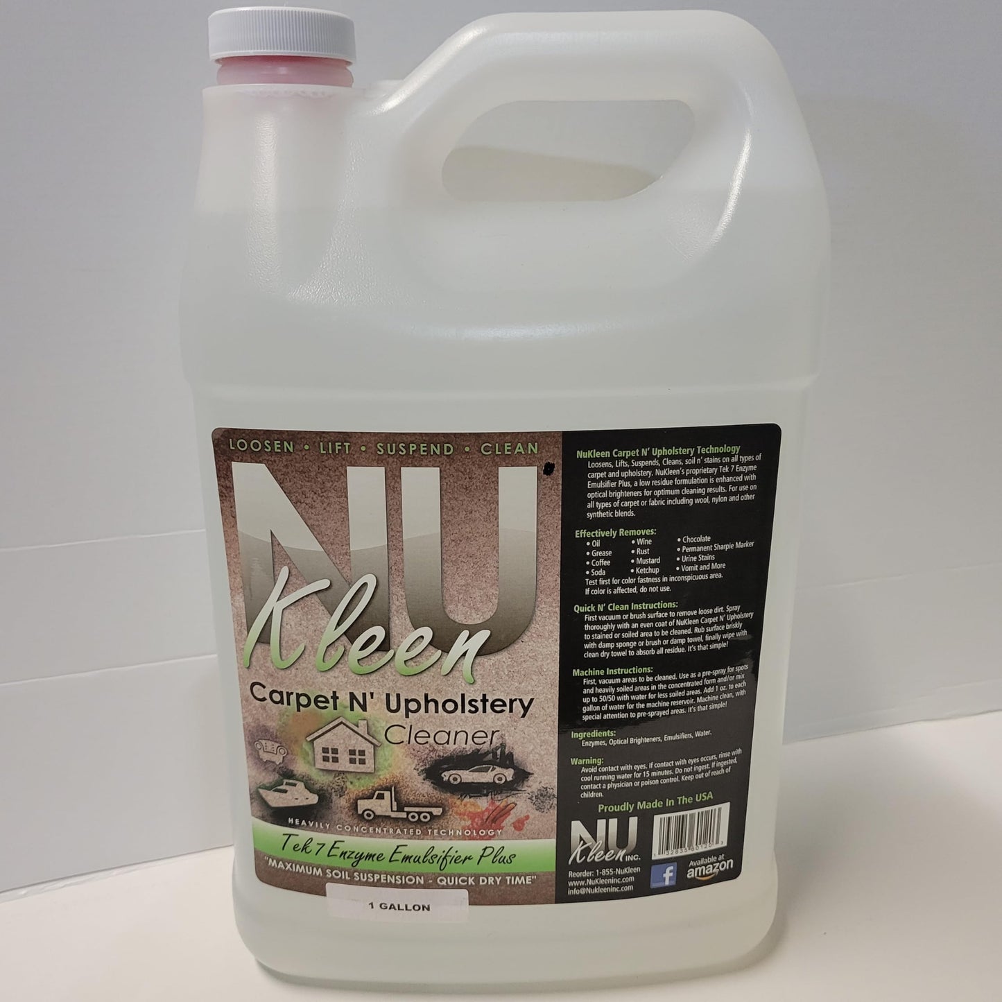 NuKleen Carpet N' Upholstery Cleaner - 128 oz.