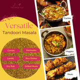 Spice Hut - Organic Tandoori Masala Powder, No Salt, Flavorful Indian Tandori Curry Powder for Cooking South Asian Food - Tandori Chicken Tikka