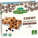 Cascadian Farm, Bar Granola Chocolate Chip 6 Count Organic, 7.4 Ounce