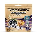Tummydrops, No Sugar Sweet Blackberry Ginger Flavor, Gluten Free & Vegan, 33 Individually Wrapped Organic Ginger Lozenges Made with Organic Monkfruit