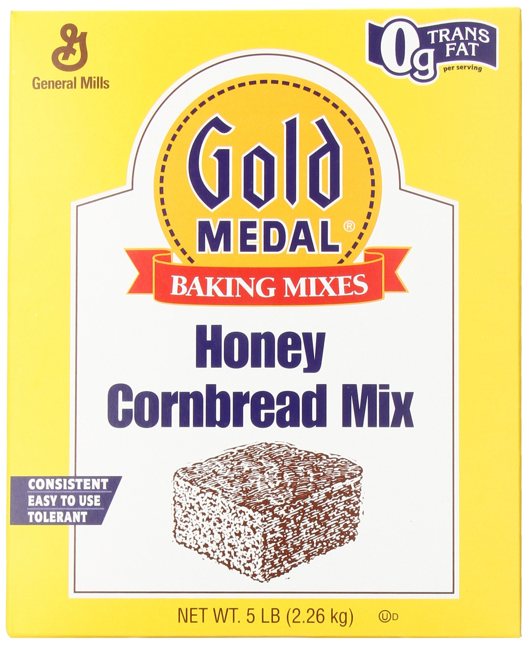 GeneralMills LR/D GOLD MEDAL HONEY CORNBREAD MIX 6 CASE 5 POUND, 5-pounds