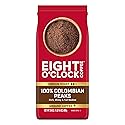 Eight O'Clock Coffee 100% Colombian Peaks & Arabica, 30 Ounce (Pack of 1) Medium Roast Ground Coffee, Rich & Winey