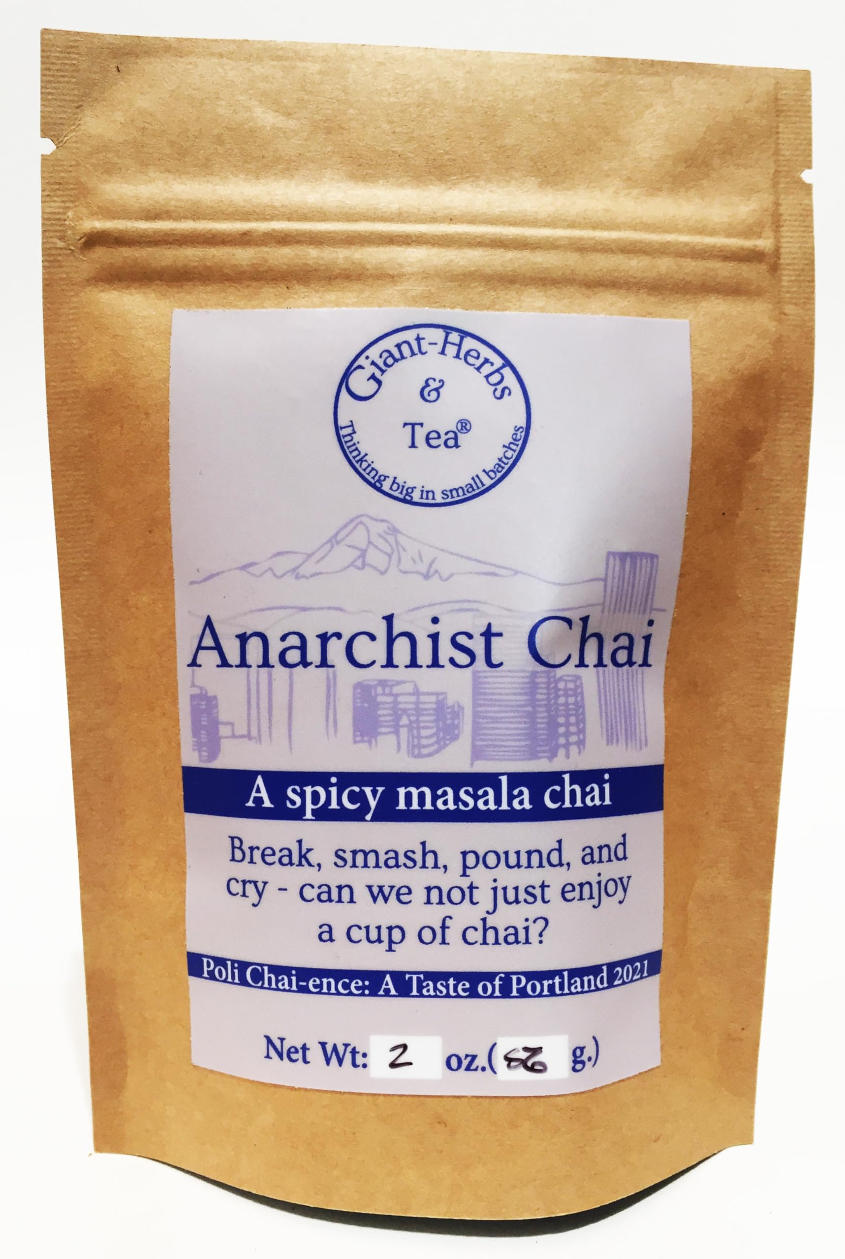 Giant-Herbs & Tea Anarchist (Spicy Masala) Chai