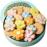 Cookie Gift Basket, Shortbread Flower Cookies Box, Gift Idea for Mothers Day, Holiday Present for Men, Women, Children, Bonnie and Pop