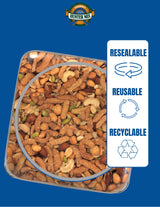Southern Style Nuts Honey Roasted Hunter Bulk Trail Mix, 23 oz (Pack of 1), Honey Roasted Sesame Sticks & Peanuts, Sunflower Kernels, Almonds, Cashews