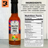 Butterfly Bakery of Vermont Mellow Vibes Only Taco Hot Sauce, 5 fl oz