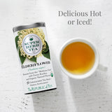 The Republic of Tea - Organic Elderflower SuperHerb Tea Tin, 36 Herbal Tea Bags, Naturally Caffeine-Free
