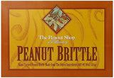 The Peanut Shop of Williamsburg Homestyle Brittle Box, Old-Fashioned Peanut Candy from Williamsburg, Peanut Brittle Hand Pulled in Copper Kettles