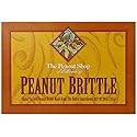 The Peanut Shop of Williamsburg Homestyle Brittle Box, Old-Fashioned Peanut Candy from Williamsburg, Peanut Brittle Hand Pulled in Copper Kettles