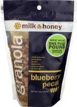 Milk & Honey Granola, Granola Blueberry Pecan Mix, 16 Ounce