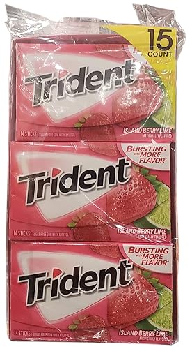 Trident Island Berry 14 Sticks, 15 Count