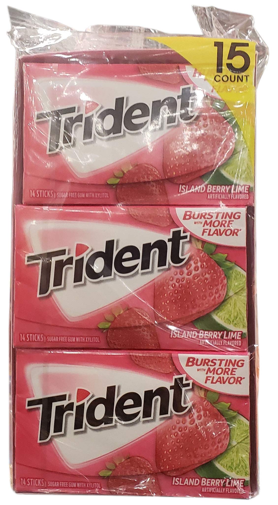 Trident Island Berry 14 Sticks, 15 Count