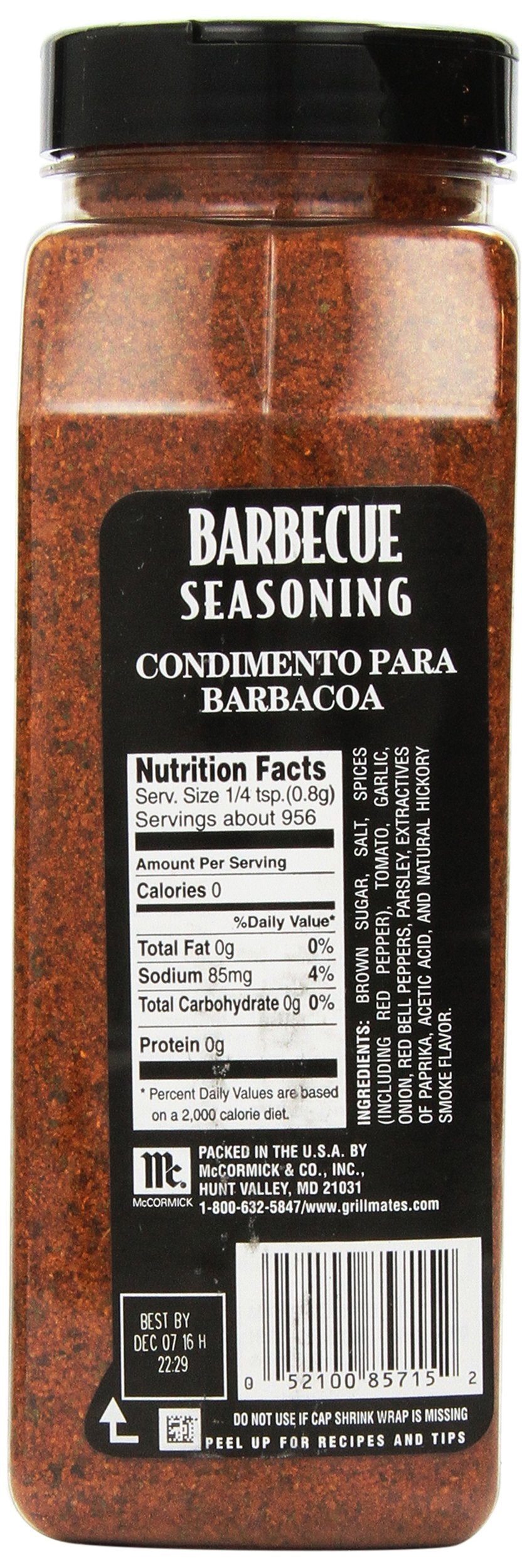 McCormick Grill Mates Barbecue Seasoning, 27 oz