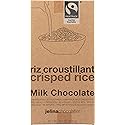 Jelina Chocolatier, Chocolate Milk Crisped Rice 36% Bar, 3.52 Ounce